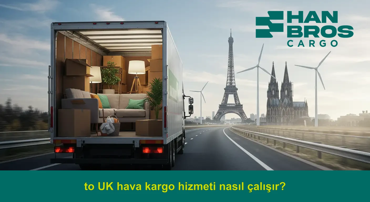 How does air freight service to the UK work?